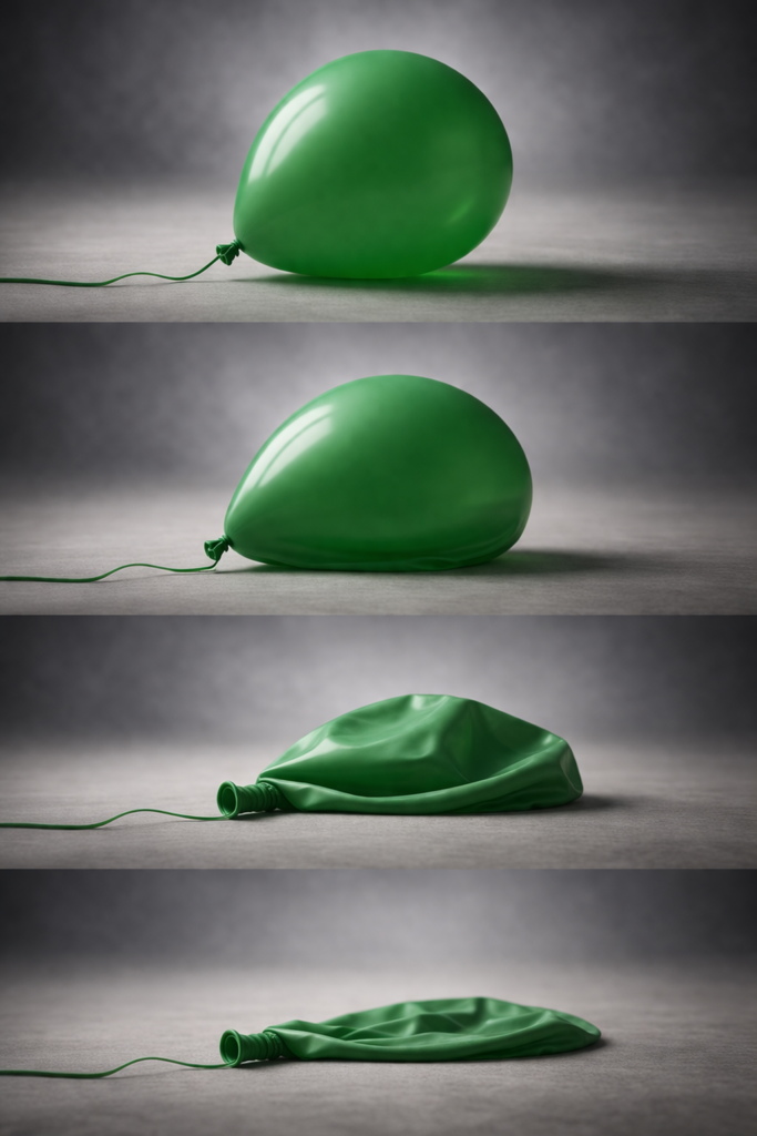 deflating